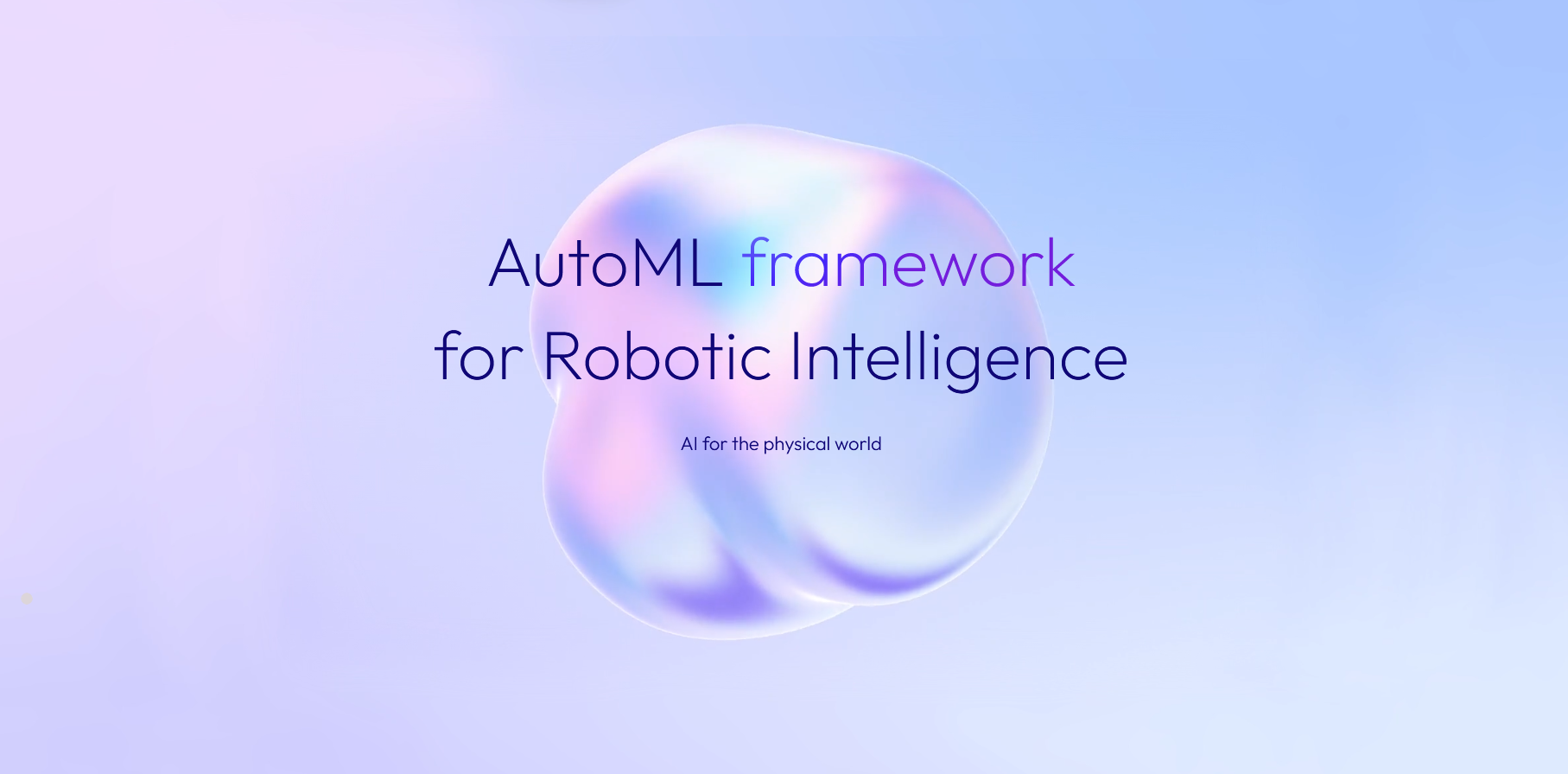 AutoML framework